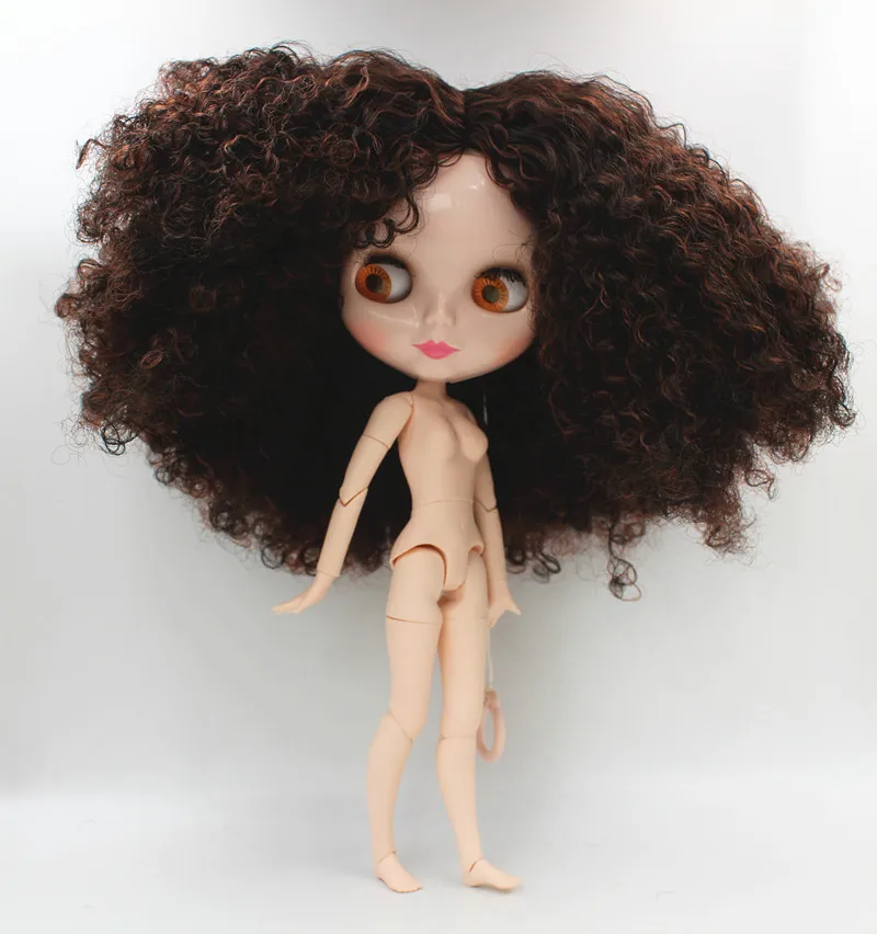 

Free Shipping Top discount 4 COLORS BIG EYES DIY Nude Blyth Doll item NO.670J Doll limited gift special price cheap offer toy