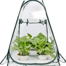 

Greenhouse Cover Flower House Mini Gardening Plant Flower Sunshine Room Backyard PVC Transparent Cover Cold Frost Protector