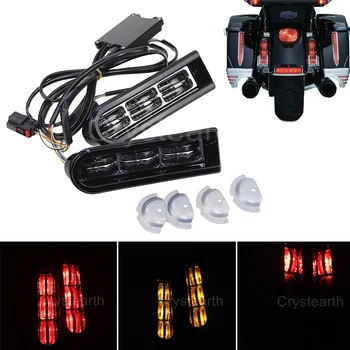 Saddlebag Filler Inserts Support Tail Light Flowing Turn Signals Light For Harley Touring Road King Road Glide CVO 2014-2017
Saddlebag Filler Inserts Support Tail Light Flowing Turn Signals Light For Harley Touring Road King Road Glide CVO 2014-2017