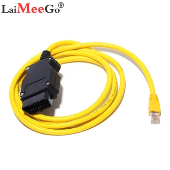 Newest For BMW F Series ENET Ethernet to OBD Interface Cable E-SYS ICOM OBD2 Coding Programming Without CD ESYS ICOM Data cable
Newest For BMW F Series ENET Ethernet to OBD Interface Cable E-SYS ICOM OBD2 Coding Programming Without CD ESYS ICOM Data cable