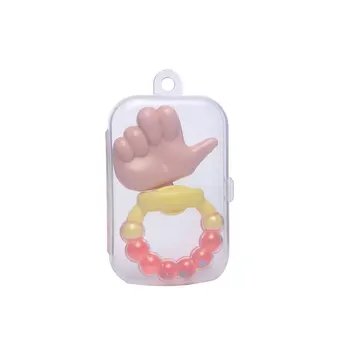 1pc Baby Rattle Sturdy Silicone Cute Thumb Shape Teether Handbell Toys Grip Toys for Toddler Newborn Infant
1pc Baby Rattle Sturdy Silicone Cute Thumb Shape Teether Handbell Toys Grip Toys for Toddler Newborn Infant
