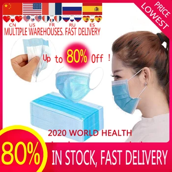 50/100PCS Disposable Mask Dust Mask Fine Smog PM 2.5 Air Filter Mask Pollen Safety Anti Proof Mascaras Windproof Mask Face Masks
50/100PCS Disposable Mask Dust Mask Fine Smog PM 2.5 Air Filter Mask Pollen Safety Anti Proof Mascaras Windproof Mask Face Masks