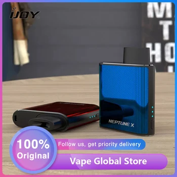 Original IJOY Neptune X VV Pod Kit 650mAh Battery & 1.8ml Pod & 1.0ohm coil 14W Max Output Ecig Vape Kit Vs Drag Nano / Vinci
Original IJOY Neptune X VV Pod Kit 650mAh Battery & 1.8ml Pod & 1.0ohm coil 14W Max Output Ecig Vape Kit Vs Drag Nano / Vinci