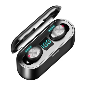 8D Bluetooth 5.0 Earbuds Headset TWS Wireless Earphones LED Power Display Button Control Stereo Earphones With 2000mAh Charger
8D Bluetooth 5.0 Earbuds Headset TWS Wireless Earphones LED Power Display Button Control Stereo Earphones With 2000mAh Charger