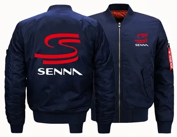 New Bomber HERO AYRTON SENNA Flight Flying Jacket Winter thicken Warm Zipper Men Jackets Anime Men's Casual Coat
New Bomber HERO AYRTON SENNA Flight Flying Jacket Winter thicken Warm Zipper Men Jackets Anime Men's Casual Coat