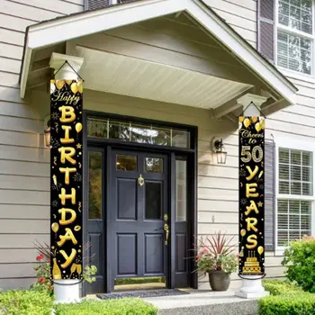 Happy Birthday Banner 1 Pair Decoration Door Signs Cheers To Years Windproof Indoor Wall Hanging Backdrop Theme Party
Happy Birthday Banner 1 Pair Decoration Door Signs Cheers To Years Windproof Indoor Wall Hanging Backdrop Theme Party