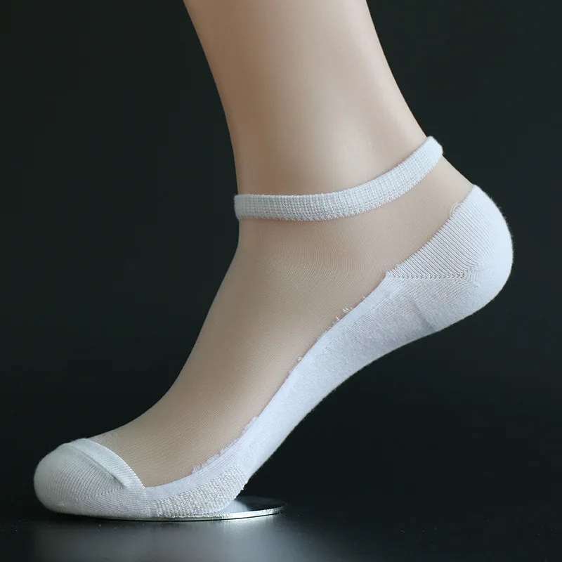2019 Women socks in summer Socks Summer Transparent Silk Breathable Socks Short Socks Leisure Crystal Glass Socks
2019 Women socks in summer Socks Summer Transparent Silk Breathable Socks Short Socks Leisure Crystal Glass Socks