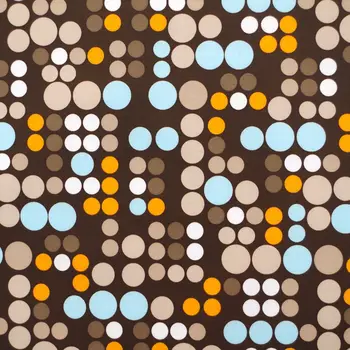 1 yard Polyester/PVC coated Waterproof Fabric for bag,- Colorful Dots on chockolate background (width=140cm)
1 yard Polyester/PVC coated Waterproof Fabric for bag,- Colorful Dots on chockolate background (width=140cm)