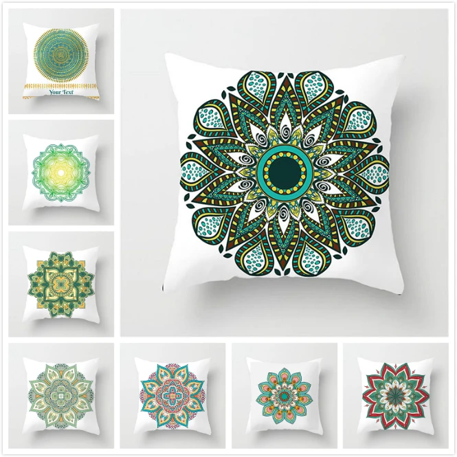 TTLIFE Green Flower Throw Pillow Cover Mandala Pattern Cushion Cover for Home Sofa Chair Decorative Pillowcase 2019
TTLIFE Green Flower Throw Pillow Cover Mandala Pattern Cushion Cover for Home Sofa Chair Decorative Pillowcase 2019