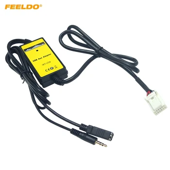FEELDO Car Radio MP3 Player Aux+USB Input Adapter For Toyota Camry Lexus 6+6pin USB MP3 Interface CD Changer Adapter #HQ6120 
FEELDO Car Radio MP3 Player Aux+USB Input Adapter For Toyota Camry Lexus 6+6pin USB MP3 Interface CD Changer Adapter #HQ6120