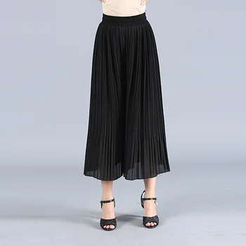 2020 summer ladies new YF black chiffon pleated skirt 905 
2020 summer ladies new YF black chiffon pleated skirt 905