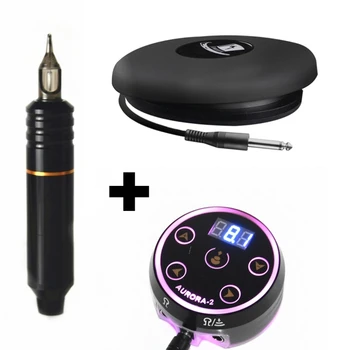 2020 Newst Tattoo Roatry Machine Pen Japan Motor With Aurora-II Tattoo Power Supply Round Foot Pedal Tattoo KIt Free Shipping
2020 Newst Tattoo Roatry Machine Pen Japan Motor With Aurora-II Tattoo Power Supply Round Foot Pedal Tattoo KIt Free Shipping