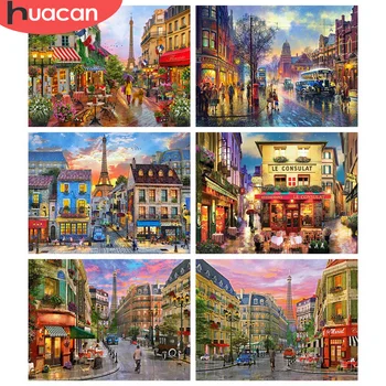 HUACAN Full Square Diamond Painting Steet 5D House Diamond Embroidery Mosaic Sale Landscape Handmade Gift
HUACAN Full Square Diamond Painting Steet 5D House Diamond Embroidery Mosaic Sale Landscape Handmade Gift