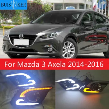 For Mazda 3 Axela 2014-2016 white yellow LED DRL Daytime Running Lights daylight Fog lights cover fog lamps headlights day light
For Mazda 3 Axela 2014-2016 white yellow LED DRL Daytime Running Lights daylight Fog lights cover fog lamps headlights day light
