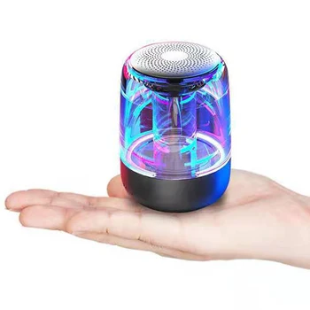 C7 Transparent Crystal Bluetooth Speaker LED Colorful Atmosphere Light HIFI Stereo Bluetooth Speaker TWS Speaker with Mic
C7 Transparent Crystal Bluetooth Speaker LED Colorful Atmosphere Light HIFI Stereo Bluetooth Speaker TWS Speaker with Mic