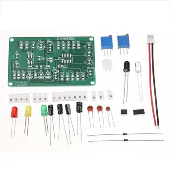 Infrared Parking Sensor Kit Infrared Reversing Speed Reminder Electronic PCB Circuit Board Production DIY Kit
Infrared Parking Sensor Kit Infrared Reversing Speed Reminder Electronic PCB Circuit Board Production DIY Kit