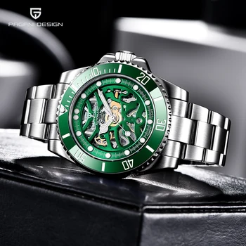 PAGANI DESIGN Mens Watches Luxury Brand Wristwatch Automatic Mechanical Watch Men Business Waterproof Watch Relojes Hombre 2020
PAGANI DESIGN Mens Watches Luxury Brand Wristwatch Automatic Mechanical Watch Men Business Waterproof Watch Relojes Hombre 2020
