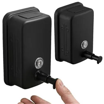 304 Stainless Steel Liquid Soap Dispenser Wall-Mounted Shampoo Shower Gel Bottle Dispenser Hotel Bathroom Manual Hand Sanitizer
304 Stainless Steel Liquid Soap Dispenser Wall-Mounted Shampoo Shower Gel Bottle Dispenser Hotel Bathroom Manual Hand Sanitizer