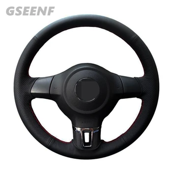 Car Steering Wheel Cover For Volkswagen Golf 6 Mk6 VW Polo MK5 2010-2013 Black Hand-stitched Comfortable Artificial Leather
Car Steering Wheel Cover For Volkswagen Golf 6 Mk6 VW Polo MK5 2010-2013 Black Hand-stitched Comfortable Artificial Leather