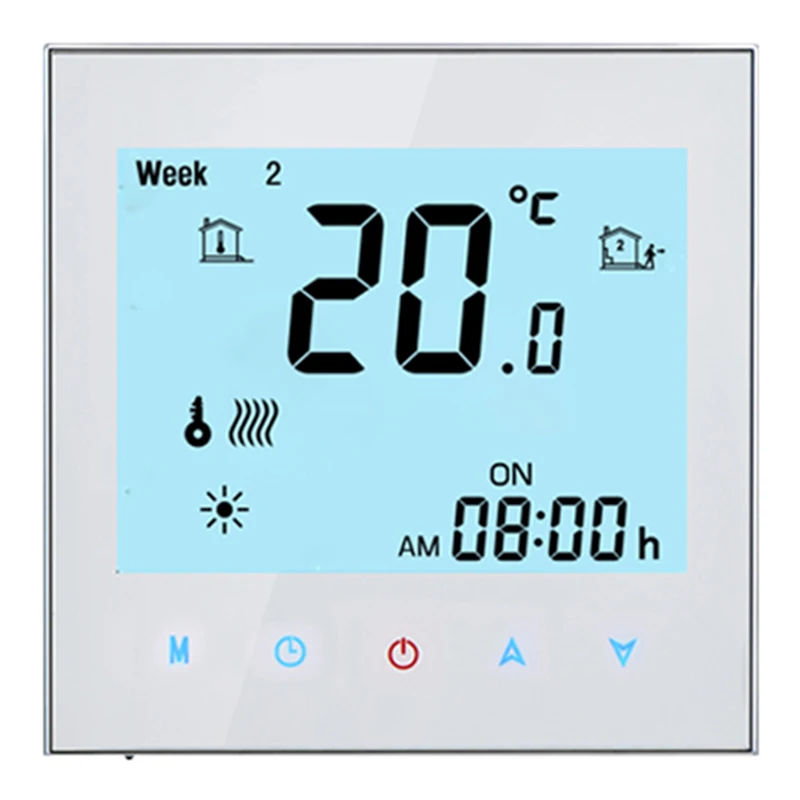 Thermostat WiFi Heating System Central Air Conditioning Thermostat 4 Tube 3 Wind Speed with WIFI Voice Function
Thermostat WiFi Heating System Central Air Conditioning Thermostat 4 Tube 3 Wind Speed with WIFI Voice Function