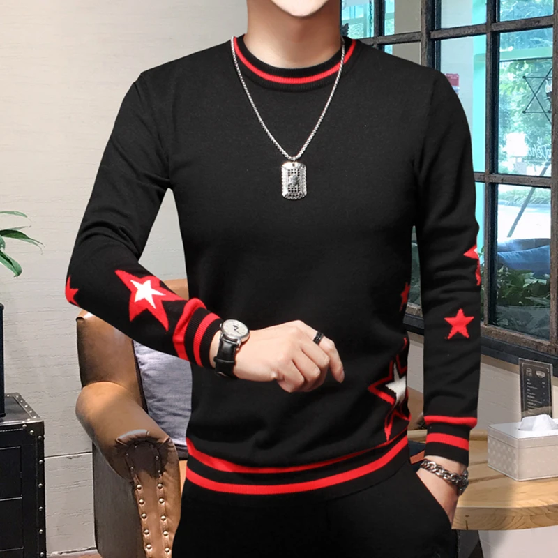 Sweter Masculino Winter Products Knitting Unlined Upper Garment Five-pointed Star England Wind Man Self-cultivation Sweater
Sweter Masculino Winter Products Knitting Unlined Upper Garment Five-pointed Star England Wind Man Self-cultivation Sweater