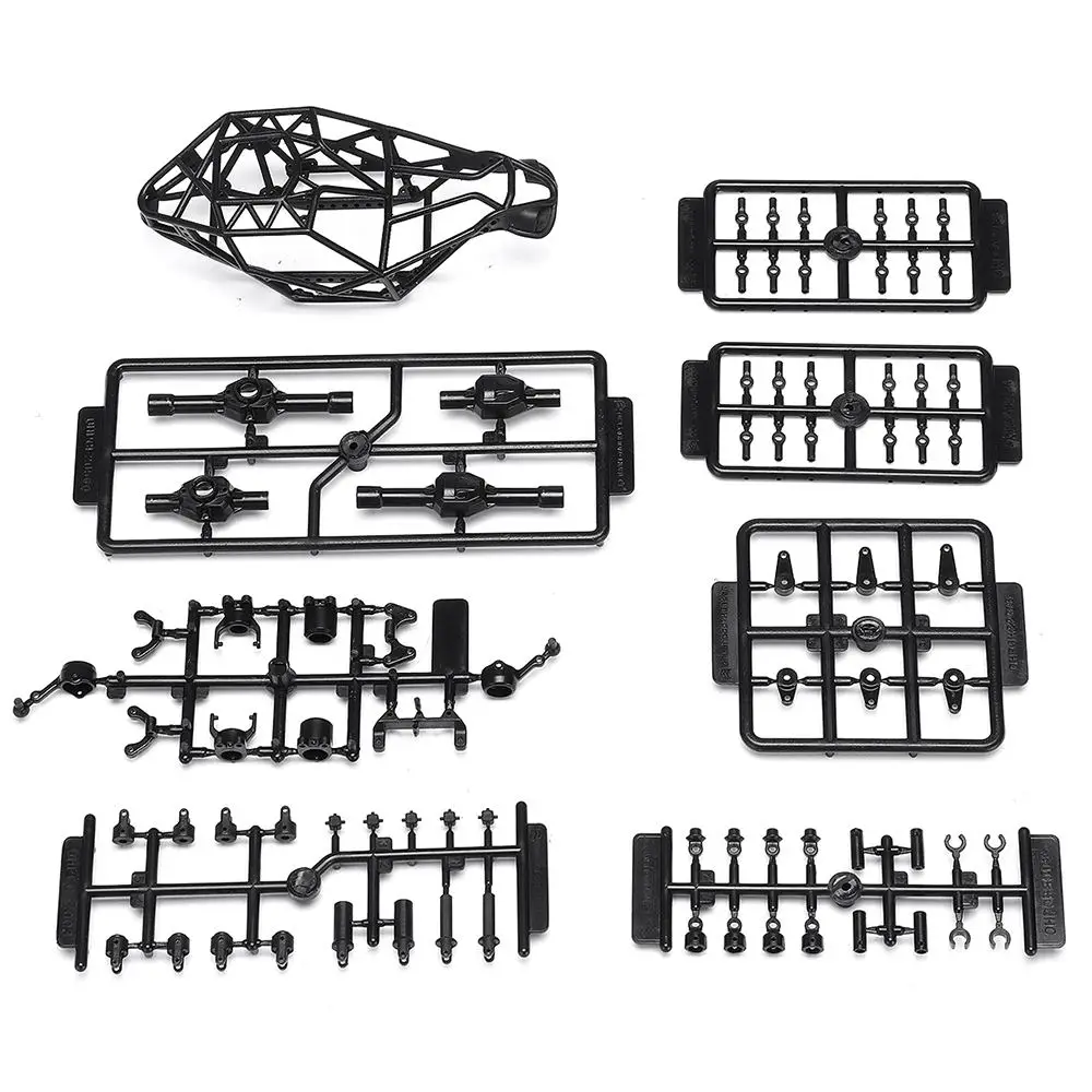 1:32 4WD DIY Frame Remote Control RC Kit Rock Crawler Car Off-Road Vehicles without Electronic Parts 1:32 4WD DIY Frame Remote Control RC Kit Rock Crawler Car Off-Road Vehicles without Electronic Parts