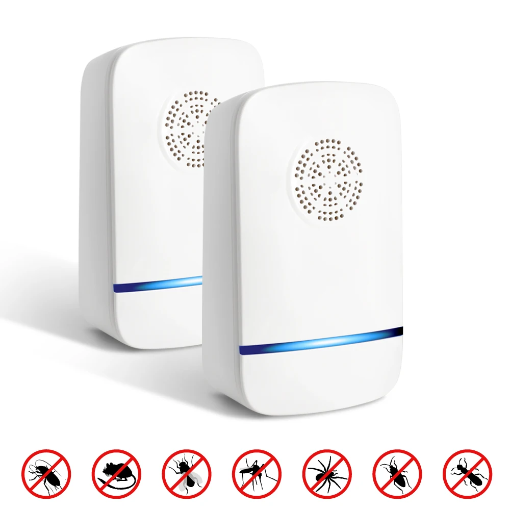 2 pcs mosquito killer Ultrasonic mosquito repellents pest repeller electronic control repellents for Pest Rejector
2 pcs mosquito killer Ultrasonic mosquito repellents pest repeller electronic control repellents for Pest Rejector