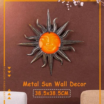 Garden Metal Sun Wall Decoration with Glass for Garden Decoration Outdoor Ornaments and Yard Decoration Miniatures Statues
Garden Metal Sun Wall Decoration with Glass for Garden Decoration Outdoor Ornaments and Yard Decoration Miniatures Statues