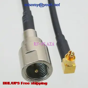 DHL/EMS 100 pcs Cable 6inch FME male to Mc-Card male right angle RG174 RF Pigtail jumper cable with one year warranty-A2 
DHL/EMS 100 pcs Cable 6inch FME male to Mc-Card male right angle RG174 RF Pigtail jumper cable with one year warranty-A2