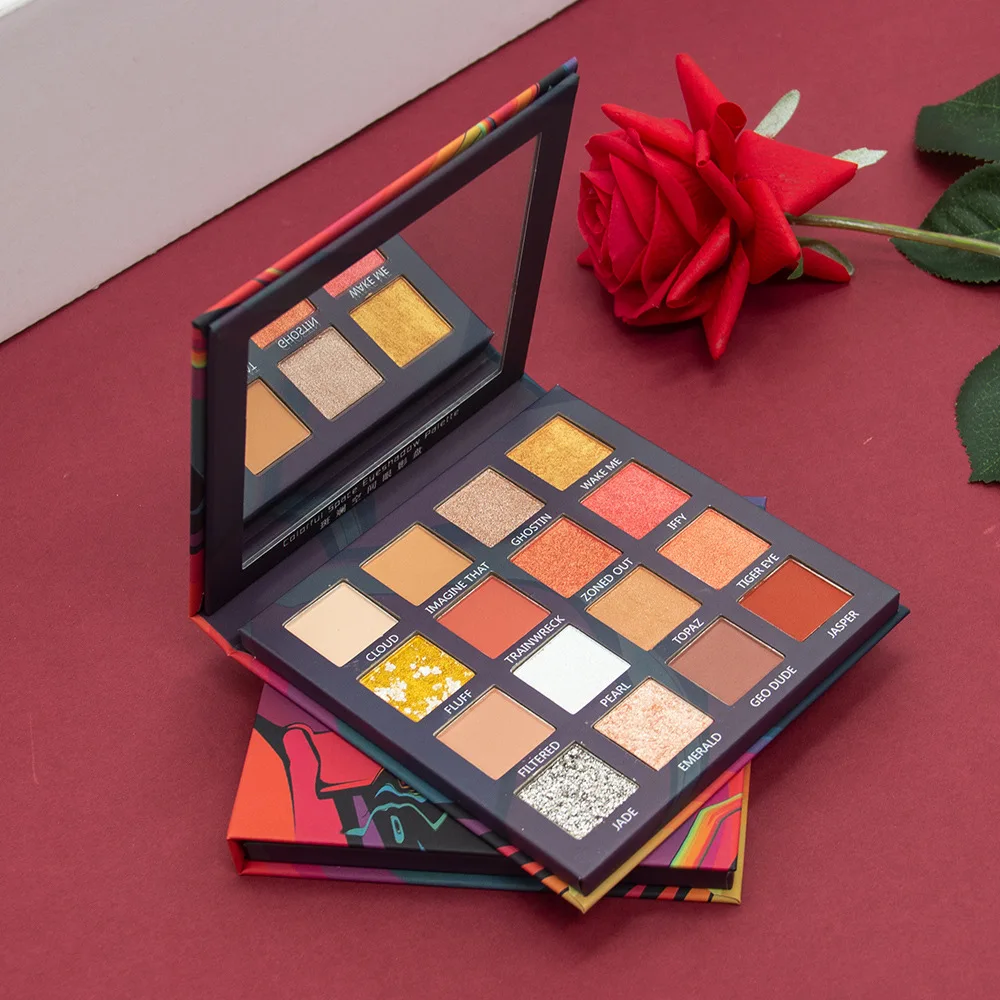 New Arrival Eyeshadow Palette 16 Colors Ins Matte Shimmer Glitter Pigment Eye Makeup Women Cosmetics Long-Lasting and Waterproof
New Arrival Eyeshadow Palette 16 Colors Ins Matte Shimmer Glitter Pigment Eye Makeup Women Cosmetics Long-Lasting and Waterproof