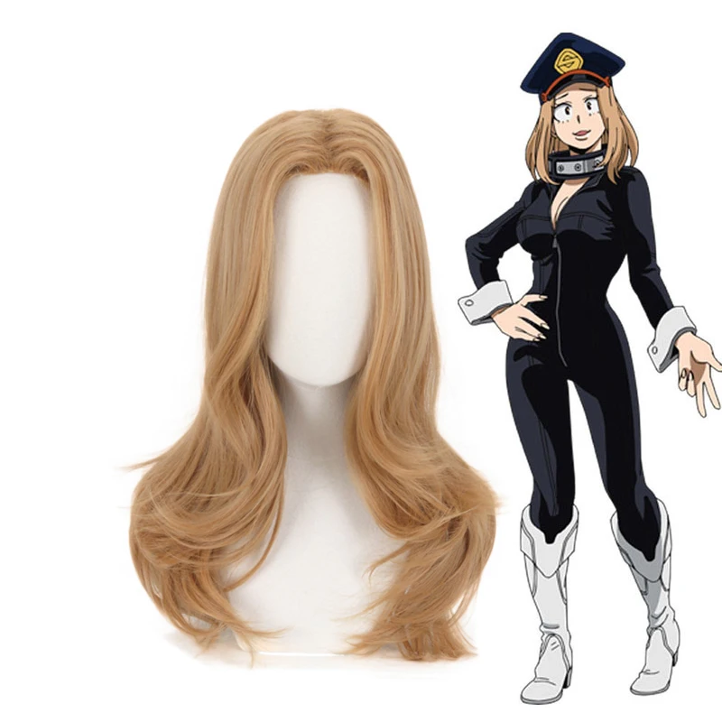 My Hero Academia Camie Utsushimi Cosplay Wig Blonde Brown Long Curly Women Heat Resistant Synthetic Hair Wigs + Wig Cap
My Hero Academia Camie Utsushimi Cosplay Wig Blonde Brown Long Curly Women Heat Resistant Synthetic Hair Wigs + Wig Cap