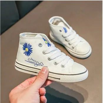 Unisex Kids Canvas Shoes for Boy Children Shoes Girls Classic Black Student Casual Shoes Floral Baby High Top Sneakers
Unisex Kids Canvas Shoes for Boy Children Shoes Girls Classic Black Student Casual Shoes Floral Baby High Top Sneakers