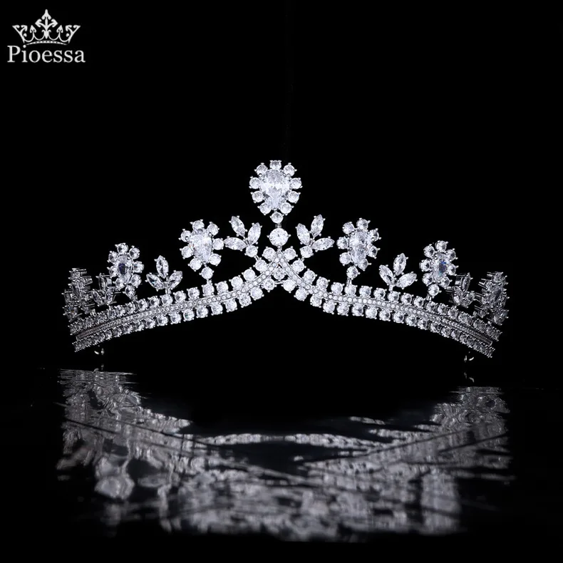 Hair Accessories HighEnd Luxury Bride Wedding Zircon Crown Super Flash Wedding Headdress Evening Dress Wedding Dress Accessories
Hair Accessories HighEnd Luxury Bride Wedding Zircon Crown Super Flash Wedding Headdress Evening Dress Wedding Dress Accessories