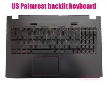 US Palmrest Backlit Keyboard for Asus GL552JX 90NB07Z2-R31US0 17NB07Z2AP0431 0KNB0-662GUS00
US Palmrest Backlit Keyboard for Asus GL552JX 90NB07Z2-R31US0 17NB07Z2AP0431 0KNB0-662GUS00