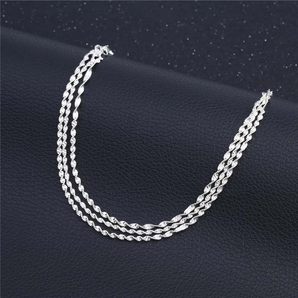 Europe And America Hot Sales Foot Ornaments New Style Versatile Multilayer Anklet Foot Ornaments Simple Silver Snake Chain Foot
Europe And America Hot Sales Foot Ornaments New Style Versatile Multilayer Anklet Foot Ornaments Simple Silver Snake Chain Foot
