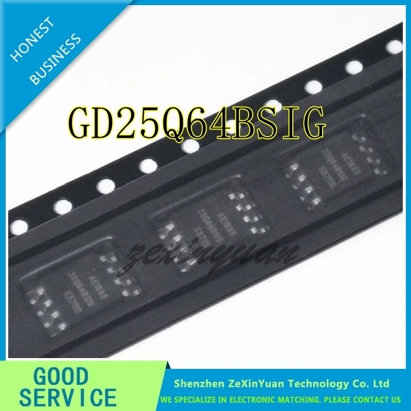 20PCS-100PCS GD25Q64 SOP 25Q64 GD25Q64BSIG SOP-8 25Q64BSIG SOP8 64Mbit Flash Memory original authentic
20PCS-100PCS GD25Q64 SOP 25Q64 GD25Q64BSIG SOP-8 25Q64BSIG SOP8 64Mbit Flash Memory original authentic