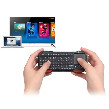 Mini Wireless Bluetooth Keyboard with Built-In Touchpad for Smartphones / PC / Pad / Notebook
Mini Wireless Bluetooth Keyboard with Built-In Touchpad for Smartphones / PC / Pad / Notebook