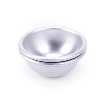 TOP Quality Aluminum Bath Bomb Molds DIY Bath Fizzy Sphere Round Ball Molds New 1 Set/2pcs Bath Bomb Molds
TOP Quality Aluminum Bath Bomb Molds DIY Bath Fizzy Sphere Round Ball Molds New 1 Set/2pcs Bath Bomb Molds