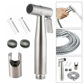 TTLIFE Toilet Bidet Douche Spray Muslim Shattaf Sprayer Set Chrome Brass Shower Kit Bidets & Bidet Parts Bathroom Fixture
TTLIFE Toilet Bidet Douche Spray Muslim Shattaf Sprayer Set Chrome Brass Shower Kit Bidets & Bidet Parts Bathroom Fixture