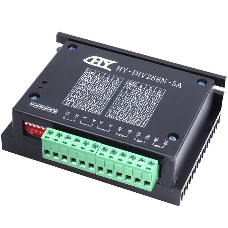 TB6600 0.2-5A CNC Controller Stepper Motor Driver for Nema 17/23 tb6600 1 Axis 2 Phase Hybrid Stepper Motor
TB6600 0.2-5A CNC Controller Stepper Motor Driver for Nema 17/23 tb6600 1 Axis 2 Phase Hybrid Stepper Motor