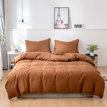 Solid Color Comforter Bedding Set Quilt Cover and Pillowcase Duvet Cover Set King Queen Size Comforter Sets
Solid Color Comforter Bedding Set Quilt Cover and Pillowcase Duvet Cover Set King Queen Size Comforter Sets