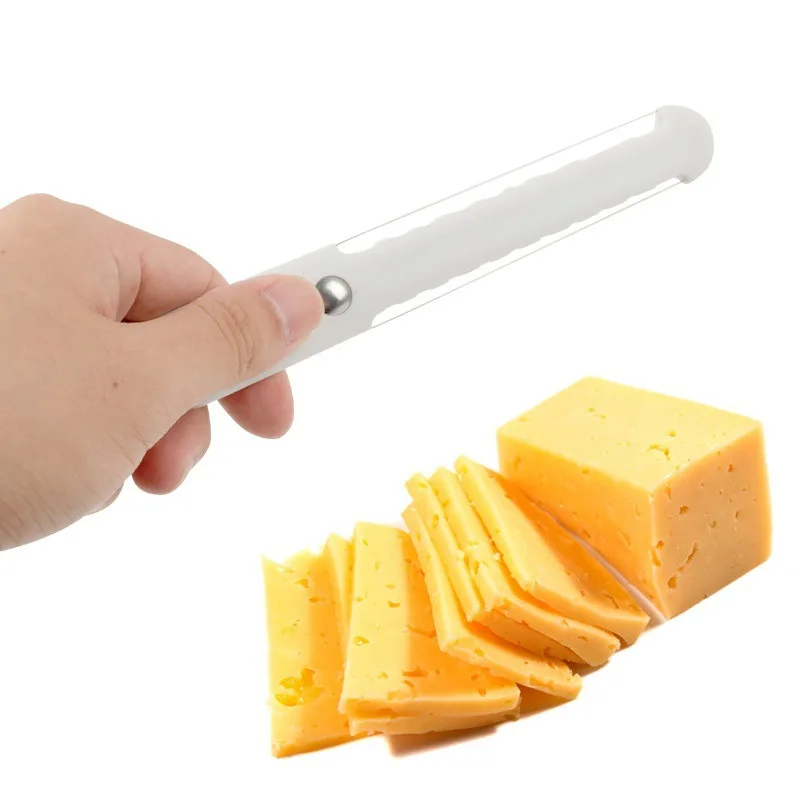 1pc Plastic Cheese Slicer Peeler Wired Cheese Butter Cutter Cheese Knife Cooking Baking Tools Supplies Kitchen Accessories
1pc Plastic Cheese Slicer Peeler Wired Cheese Butter Cutter Cheese Knife Cooking Baking Tools Supplies Kitchen Accessories