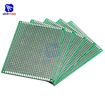 diymore 5PCS/Lot 7x9cm Universal Printed Circuit Board Double Sided Prototype FR-4 PCB Board 70*90mm 
diymore 5PCS/Lot 7x9cm Universal Printed Circuit Board Double Sided Prototype FR-4 PCB Board 70*90mm