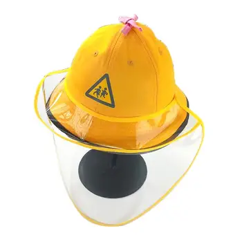 Kids Cute Traffic Sign Detachable Anti-Droplet Face Shield Protective Bucket Hat Transparent Anti Splash Safety Isolation Mask
Kids Cute Traffic Sign Detachable Anti-Droplet Face Shield Protective Bucket Hat Transparent Anti Splash Safety Isolation Mask
