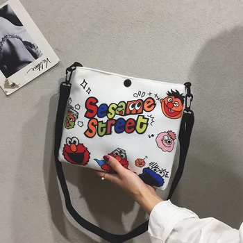 ABAY Women Messenger Bags Handbags 2020 Summer Brand New Sesame Cartoon Students School Shoulder Bags Cute Purses Crossbody Bags
ABAY Women Messenger Bags Handbags 2020 Summer Brand New Sesame Cartoon Students School Shoulder Bags Cute Purses Crossbody Bags