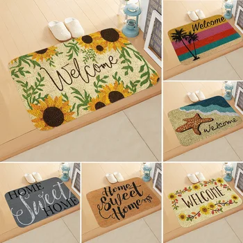 1pc Welcome Doormat Entrance Mat Hallway Patterns Printed Anti-Slip Floor Mat Area Rugs Funny Custom Front Door Mat Carpet
1pc Welcome Doormat Entrance Mat Hallway Patterns Printed Anti-Slip Floor Mat Area Rugs Funny Custom Front Door Mat Carpet