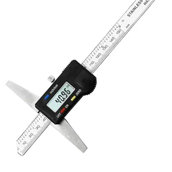 Vernier Caliper Digital Electronic Gauge 0-150mm Micrometer Auto Measuring Tools With Screen Depth Gauge Digital Scale Ruler 
Vernier Caliper Digital Electronic Gauge 0-150mm Micrometer Auto Measuring Tools With Screen Depth Gauge Digital Scale Ruler