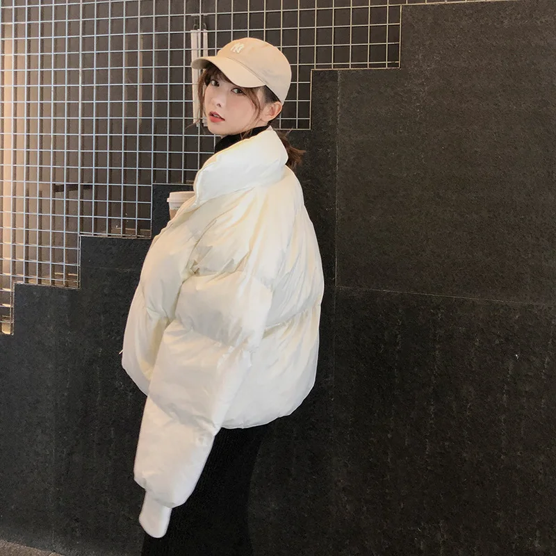 Cotton Coat Women's 2018 New Style Winter Korean-style Loose Thick Short Cotton-padded Clothes down Coat Puffy Coat
Cotton Coat Women's 2018 New Style Winter Korean-style Loose Thick Short Cotton-padded Clothes down Coat Puffy Coat