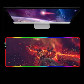 RGB Gaming Mouse Pad USB Wired Mouse Pad Color Mouse Pad Desk Pad Large Mouse Pad keyboard mat With Backlit CSGO DOTA
RGB Gaming Mouse Pad USB Wired Mouse Pad Color Mouse Pad Desk Pad Large Mouse Pad keyboard mat With Backlit CSGO DOTA
