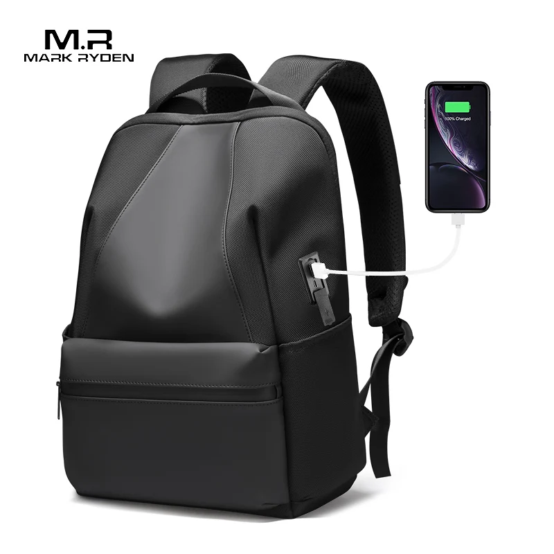 

MARK RYDEN 20L Multifunction male backpack Double Charging Anti-theft Water-repellent 15.6 inch Laptop Men Backpack For Business